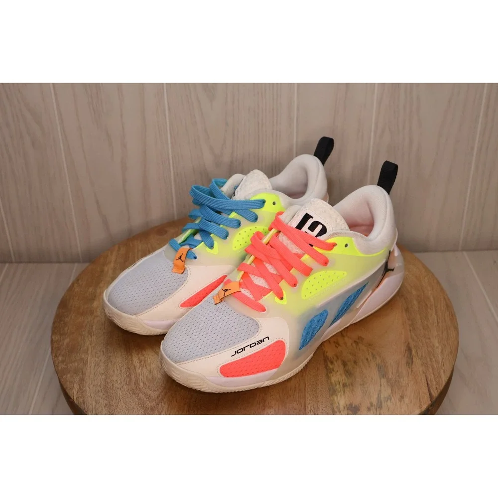 Air Jordan Heir Cutting Twine Basketball Shoes Multi-Color FZ3444-100 Mens 7